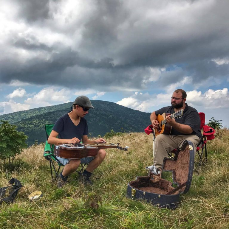 Griffith & Schinkel duo on Buffalo Mountain